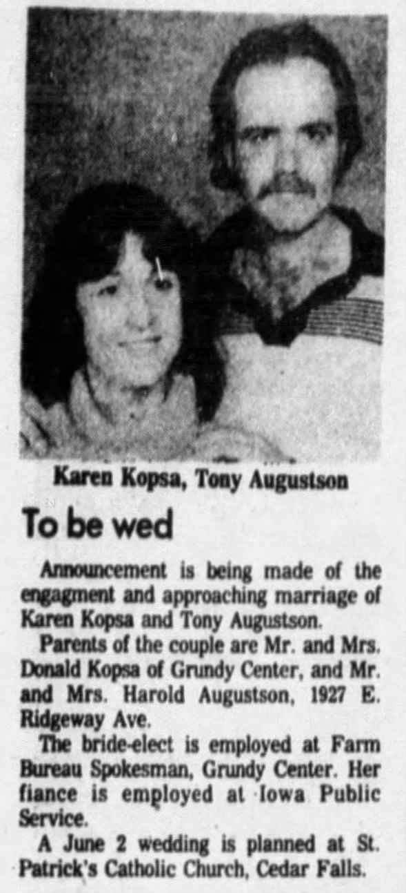 Clipping from The Courier